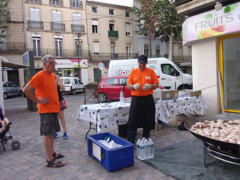Avant la course