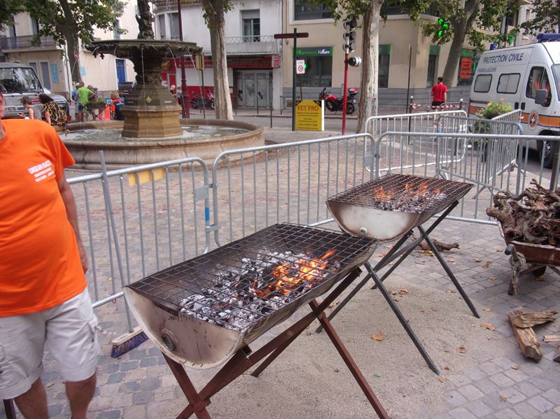 Avant la course