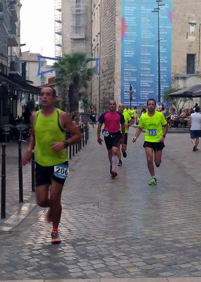 Pendant la course