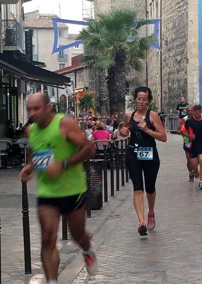 Pendant la course