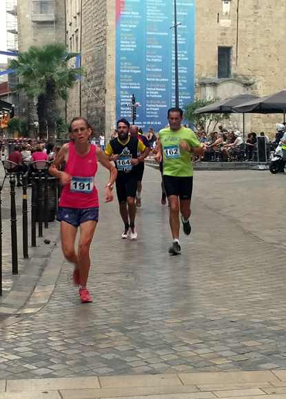 Pendant la course