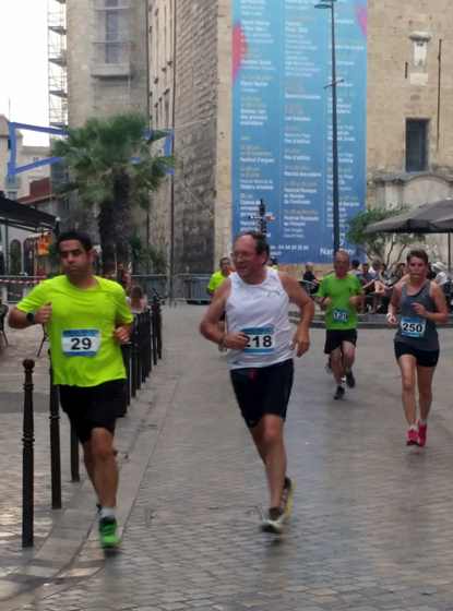 Pendant la course