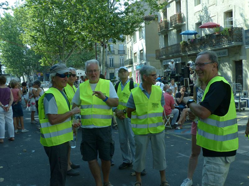 Avant la course