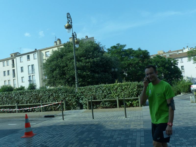 Avant la course