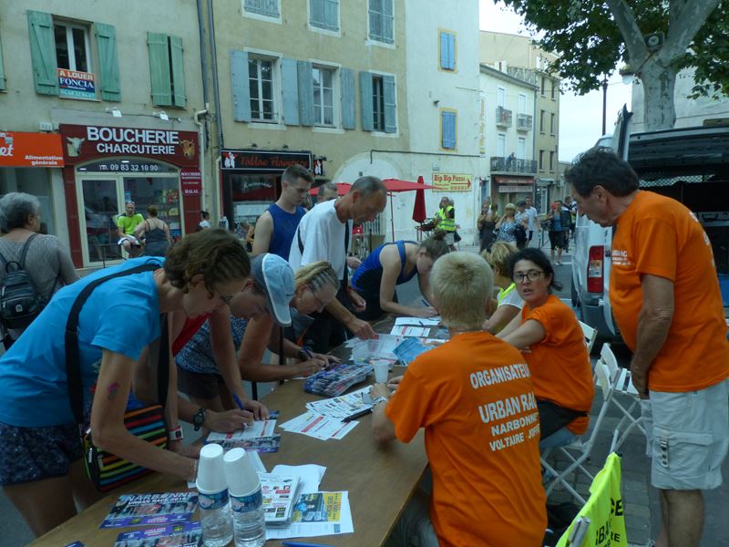 Avant la course