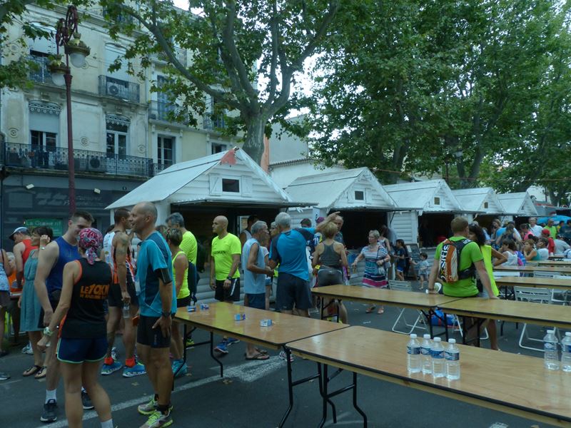 Avant la course