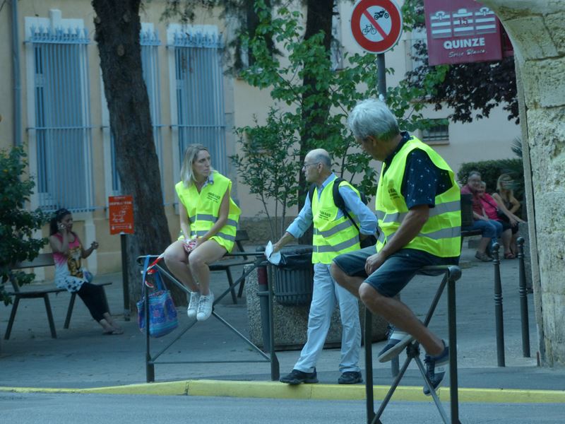 Avant la course