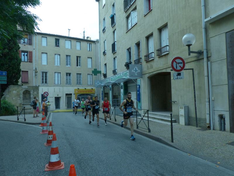 Pendant la course