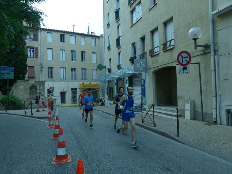 Pendant la course