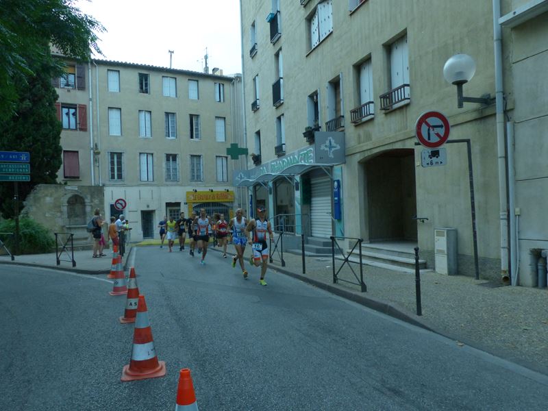 Pendant la course