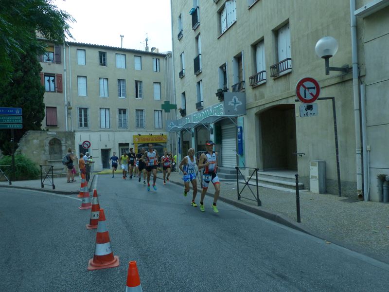 Pendant la course