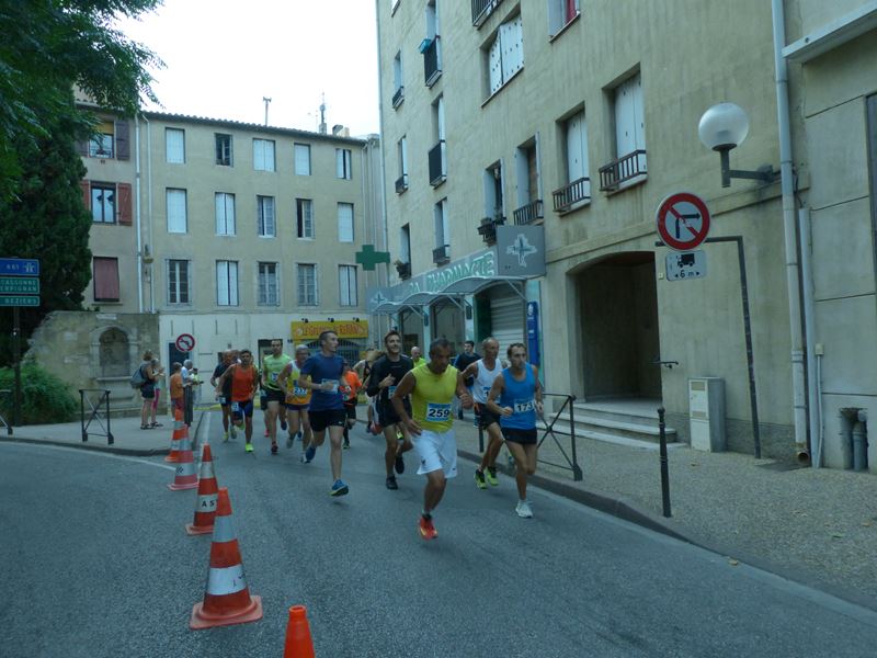 Pendant la course