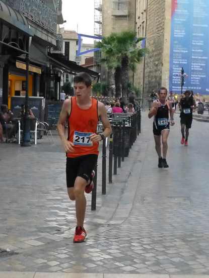 Pendant la course