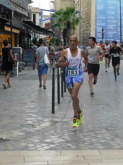 Pendant la course