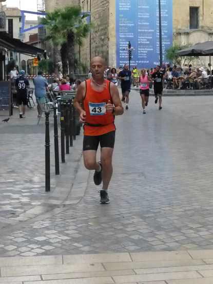 Pendant la course