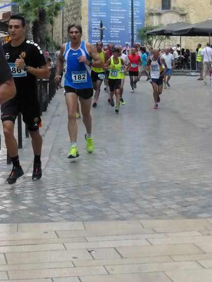 Pendant la course