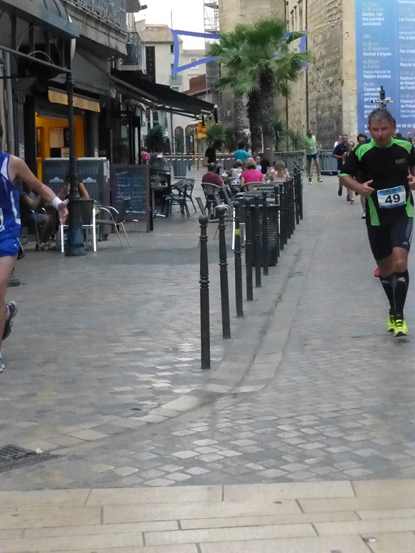 Pendant la course