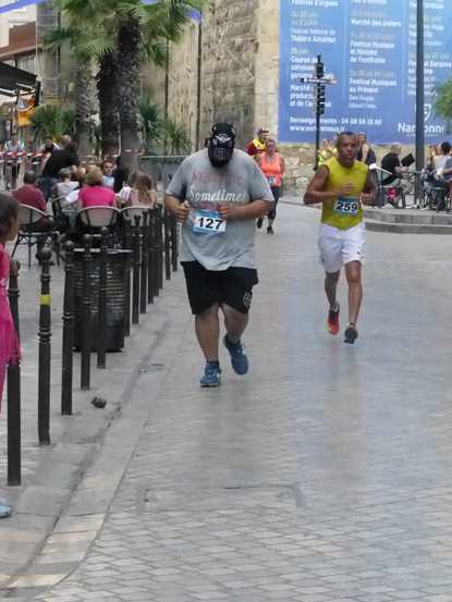 Pendant la course