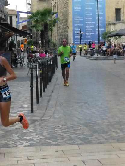 Pendant la course