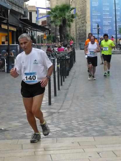 Pendant la course