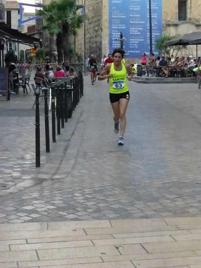 Pendant la course