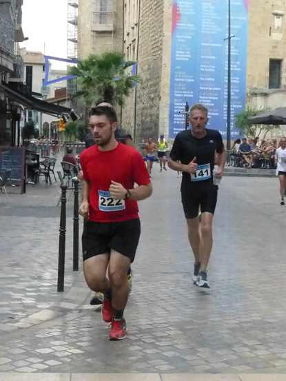 Pendant la course