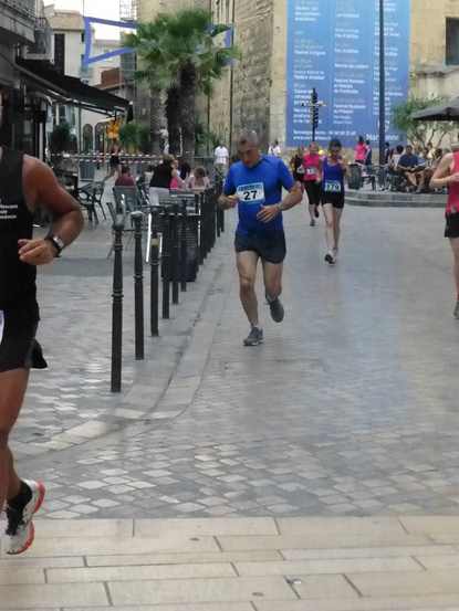 Pendant la course