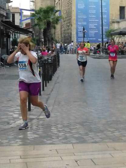 Pendant la course