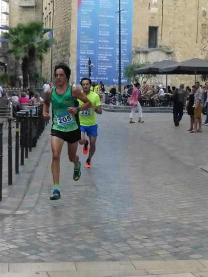 Pendant la course