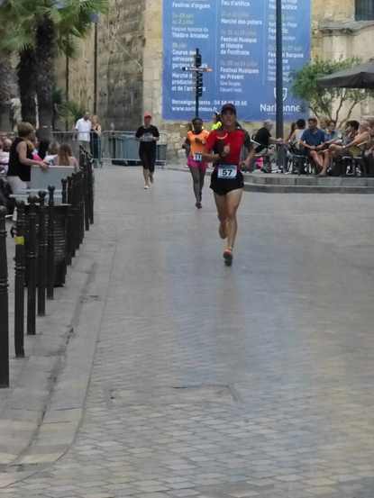 Pendant la course