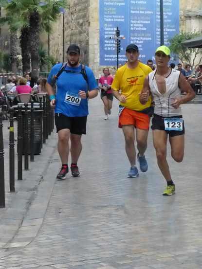 Pendant la course