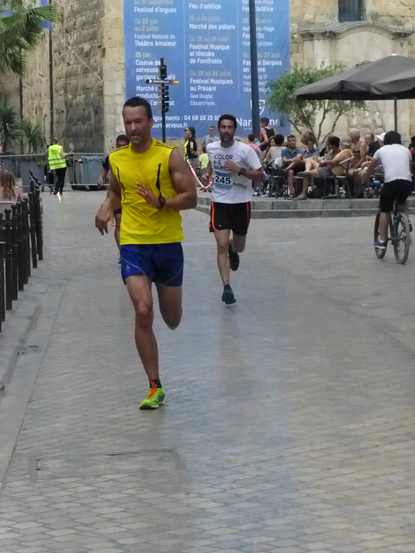 Pendant la course