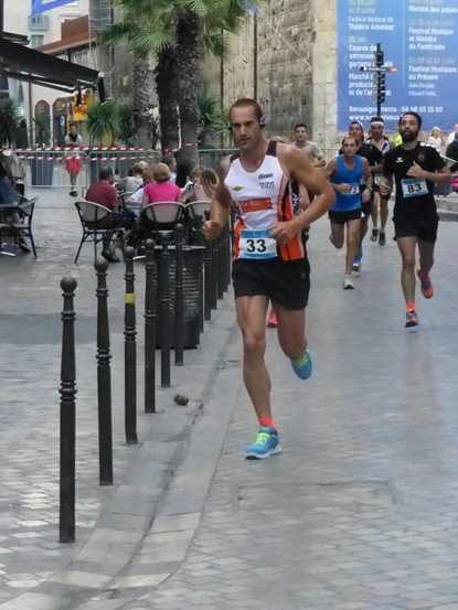 Pendant la course