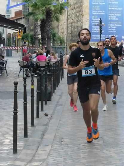 Pendant la course