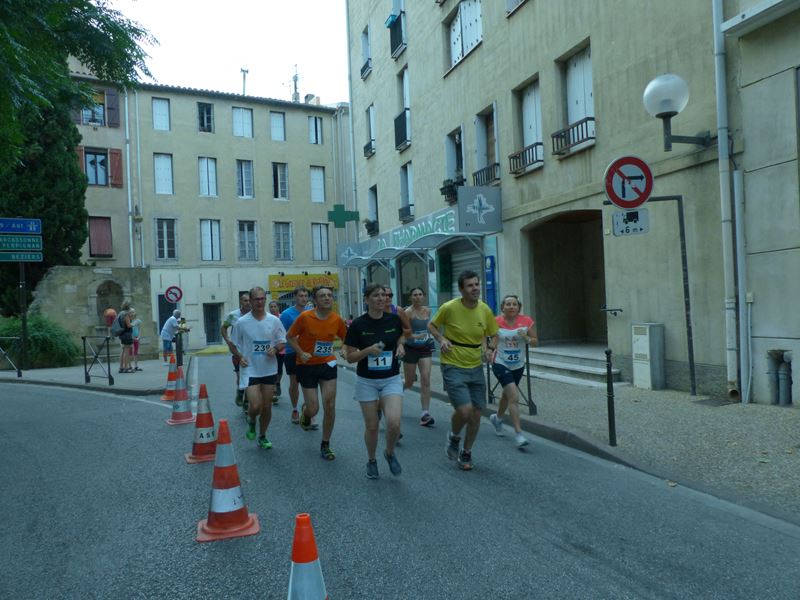 Pendant la course