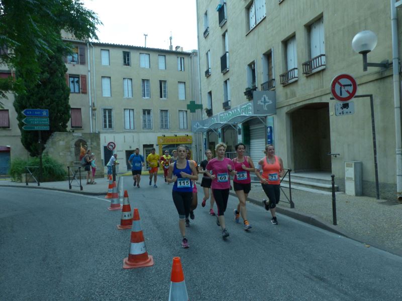 Pendant la course