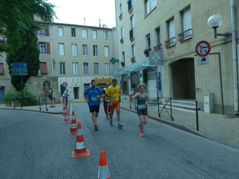 Pendant la course