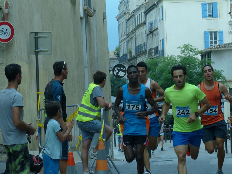 Pendant la course