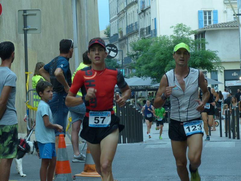 Pendant la course