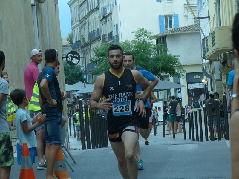 Pendant la course