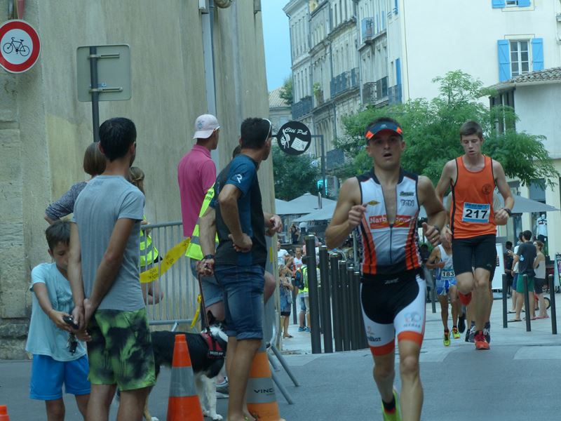 Pendant la course