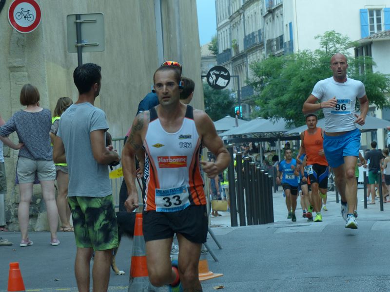 Pendant la course