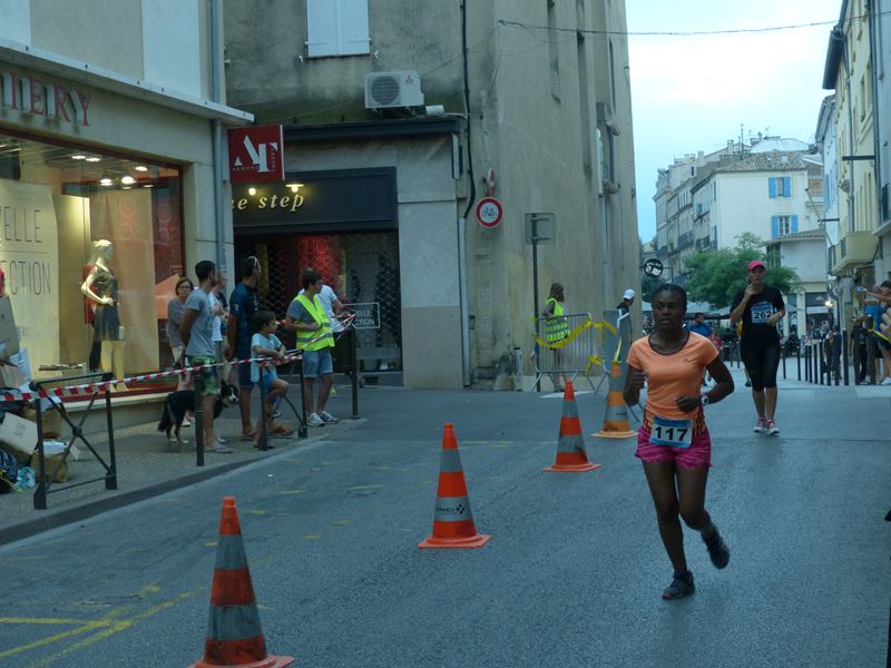 Pendant la course