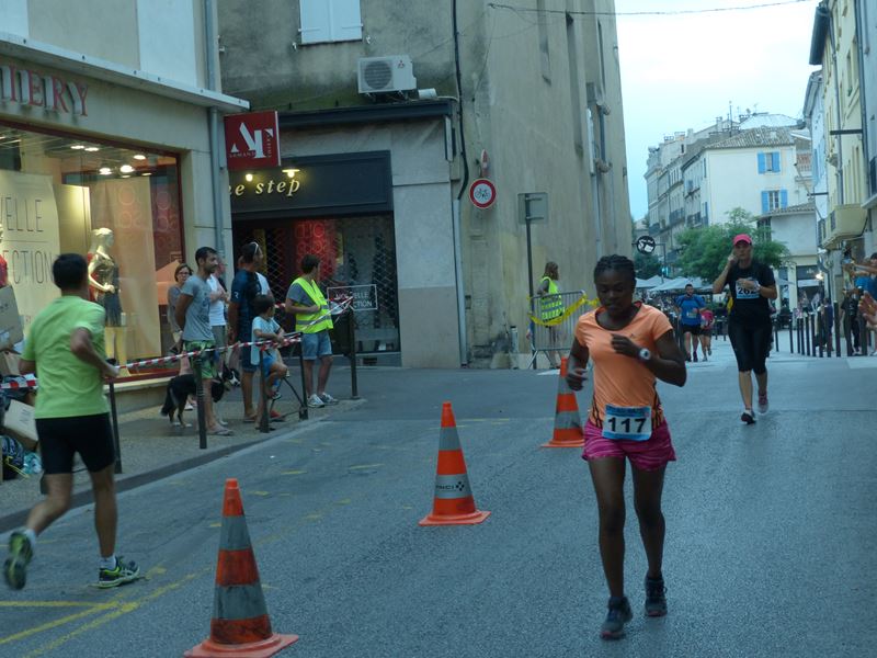 Pendant la course