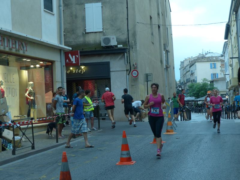 Pendant la course