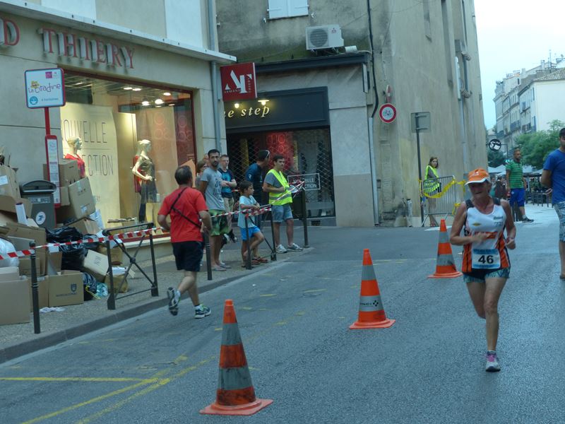 Pendant la course