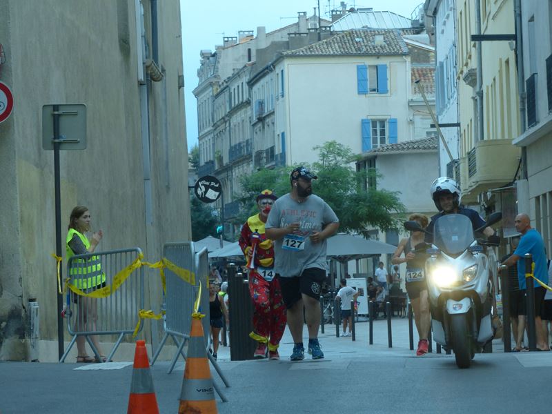 Pendant la course