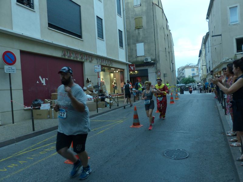 Pendant la course