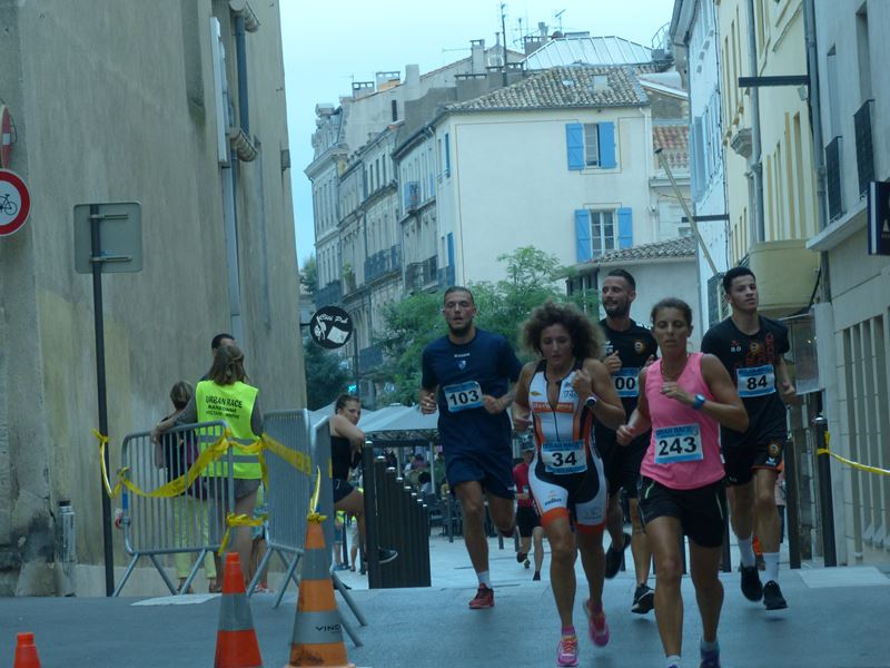 Pendant la course