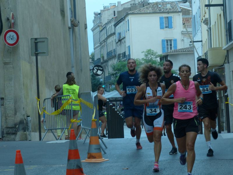 Pendant la course